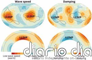 Un estudio sísmico revela antiguas 'islas' en el manto profundo