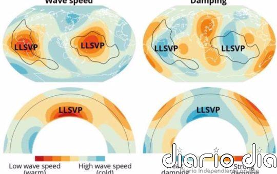 Un estudio sísmico revela antiguas 'islas' en el manto profundo