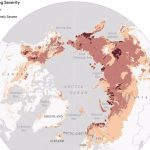 Un mapa revela puntos críticos de calentamiento cerca del Ártico