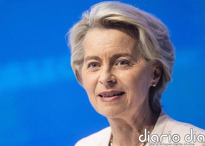 Von der Leyen destaca la transparencia del mercado UE y aboga por relaciones "constructivas" con China y EEUU Archivo - La presidenta de la Comisión Europea, Ursula von der Leyen, en una imagen de archivo.