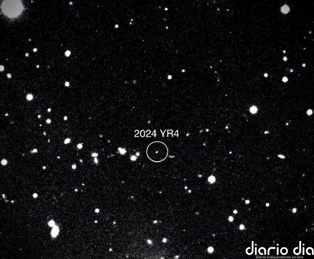 Asteroide 2024 YR4: baja al 0,28% el riesgo de impacto en la Tierra