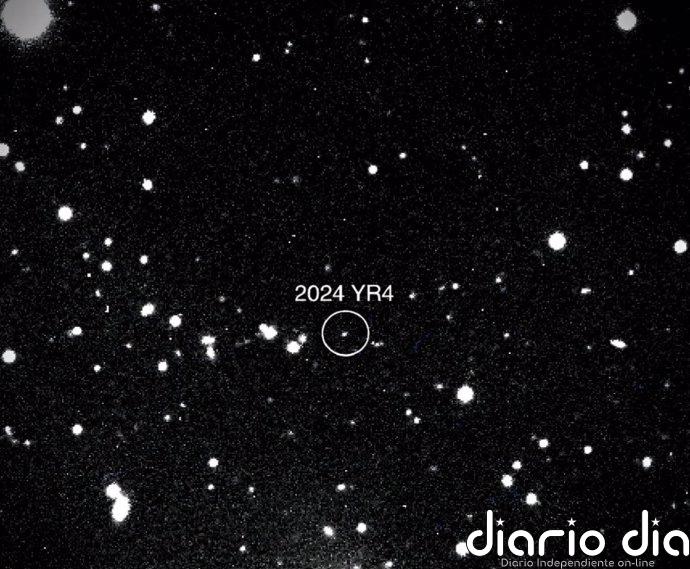 Asteroide 2024 YRK: aumenta al 3,1% el riesgo de impacto en la Tierra