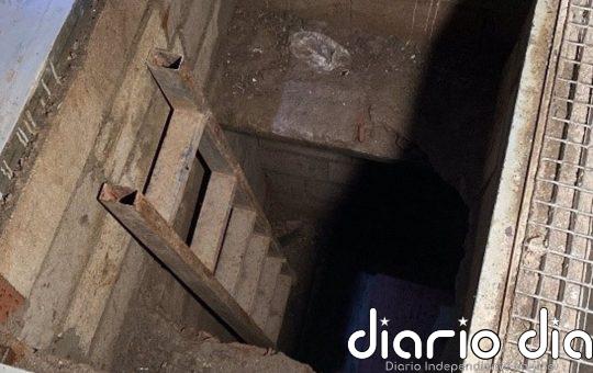 El túnel hallado en Ceuta tiene 12 metros de profundidad y se investiga su uso para introducir droga desde Marruecos