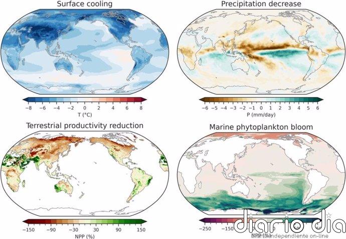 Estos son los efectos del impacto de un asteroide tipo Bennu