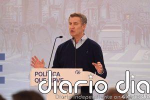 Feijóo contrapone la "agenda del cambio" del PP frente a la "agenda del escándalo" del PSOE