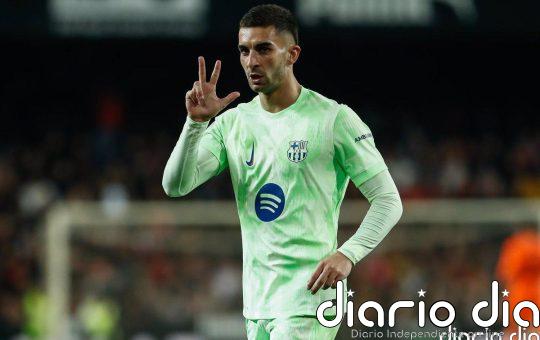 Ferran Torres enciende la 'mascletà' en Mestalla