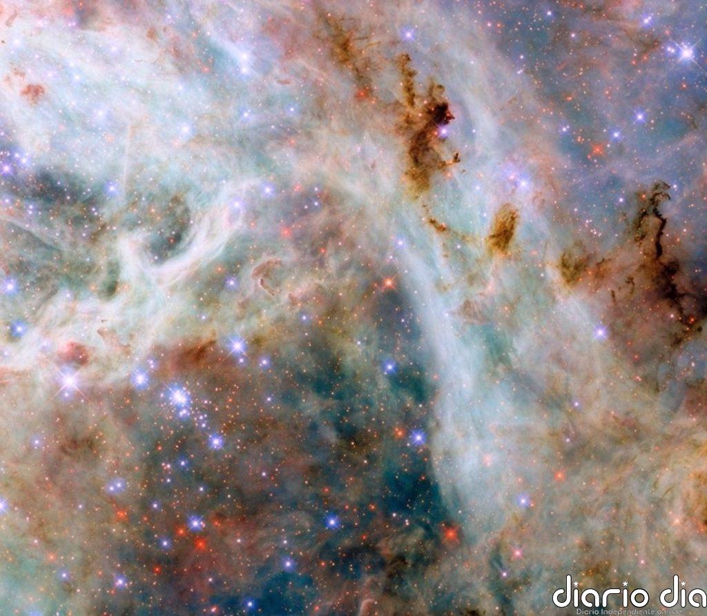 Hubble capta un paisaje de nubes cósmicas