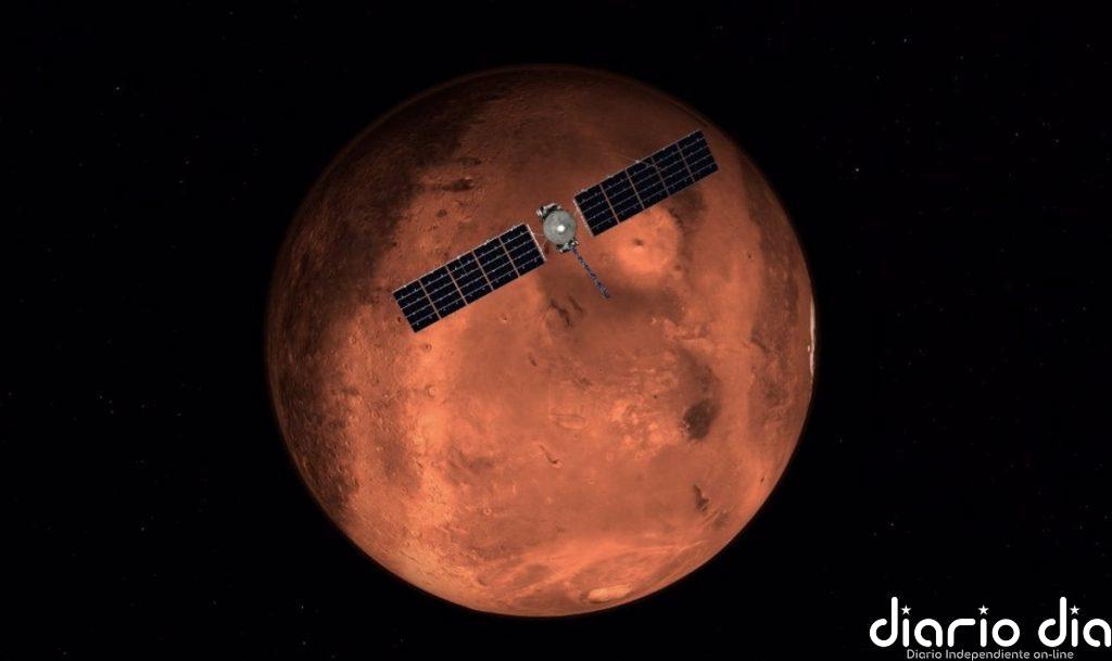 La NASA prueba radar y cámara de Europa Clipper al pasar por Marte