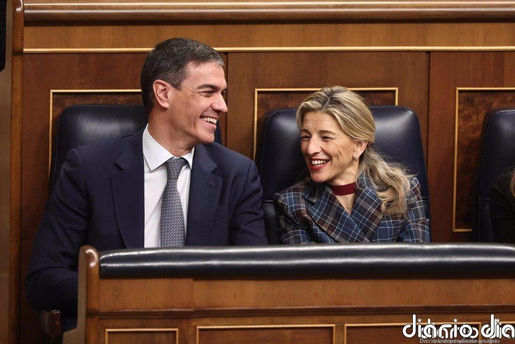 Sánchez niega crisis con Sumar por la tributación del salario mínimo: "En absoluto"