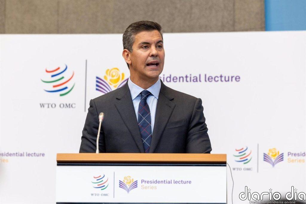 Santiago Peña reafirma ante la OMC el compromiso de Paraguay con el libre comercio y el multilateralismo