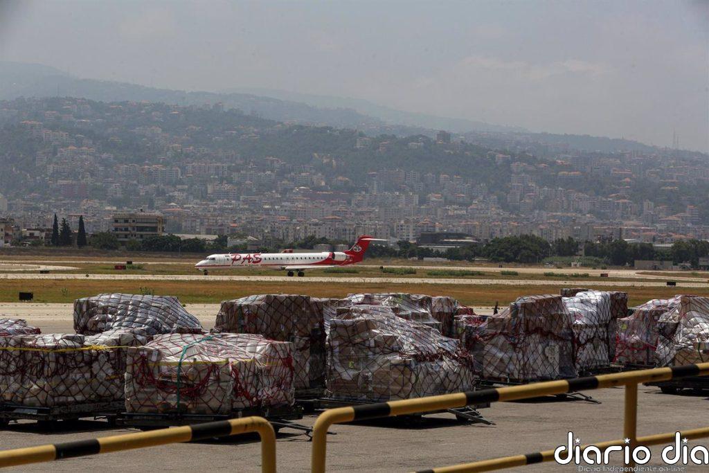 Seguidores de Hezbolá bloquean los accesos del aeropuerto de Beirut tras la prohibición de que aterrice un avión iraní