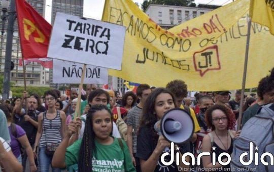 Transporte urbano en crisis enferma ciudades en Brasil