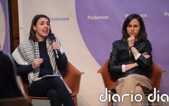 Belarra critica las negociaciones para el fin de la guerra: "Se van a repartir Ucrania como si fuera una tarta"