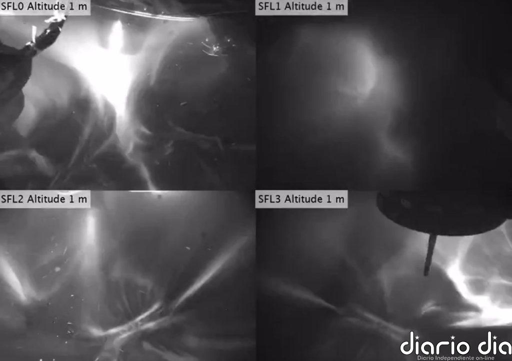 Imágenes inéditas de una nave llegando a la superficie de la Luna