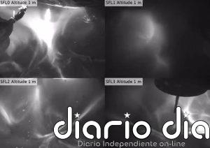 Imágenes inéditas de una nave llegando a la superficie de la Luna