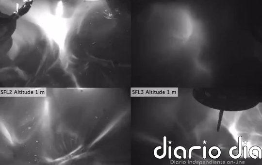 Imágenes inéditas de una nave llegando a la superficie de la Luna