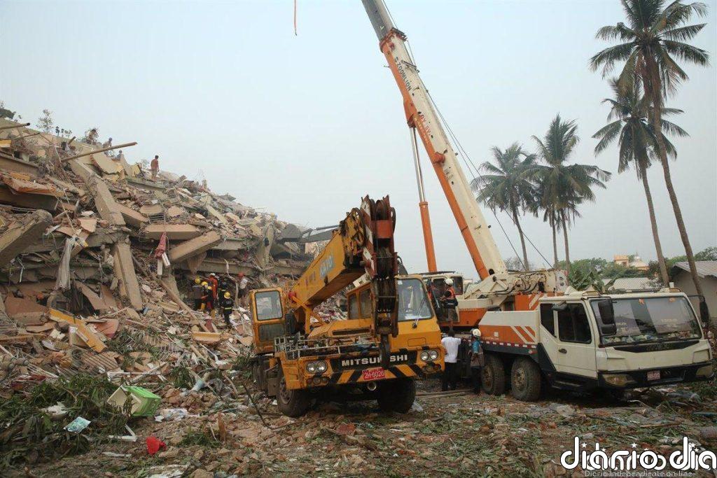 Una réplica de 5,1 sacude de nuevo las inmediaciones de la localidad birmana de Mandalay