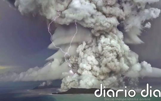 El volcán de Tonga redujo una décima la temperatura del hemisferio sur