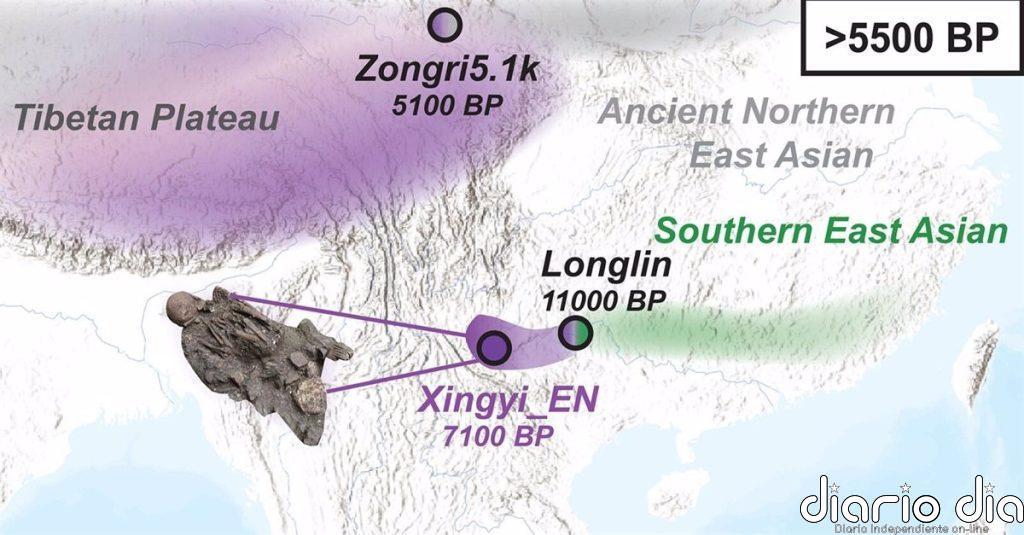 Genomas revelan una ascendencia asiática no observada previamente