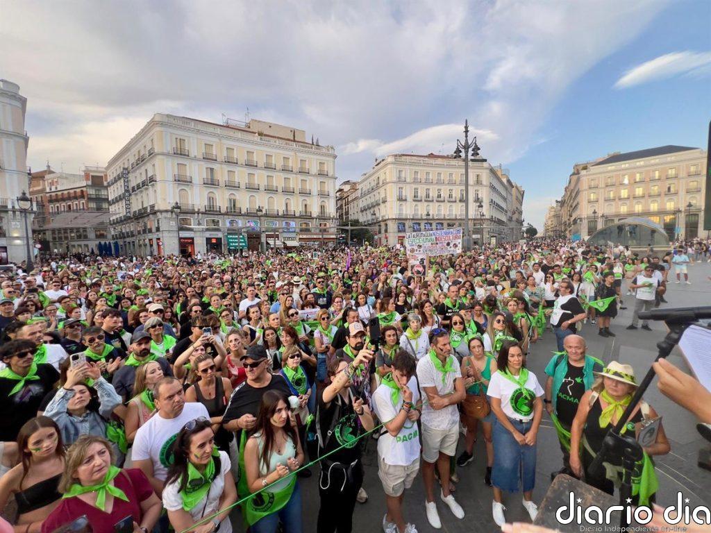 10.000 personas participan en la marcha antitaurina convocada por PACMA en Madrid