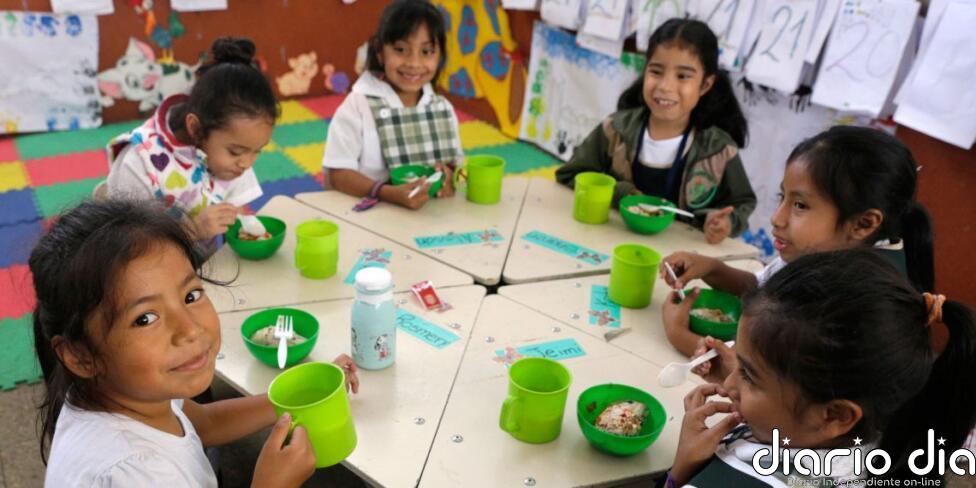 Aumenta la alimentación escolar en el mundo