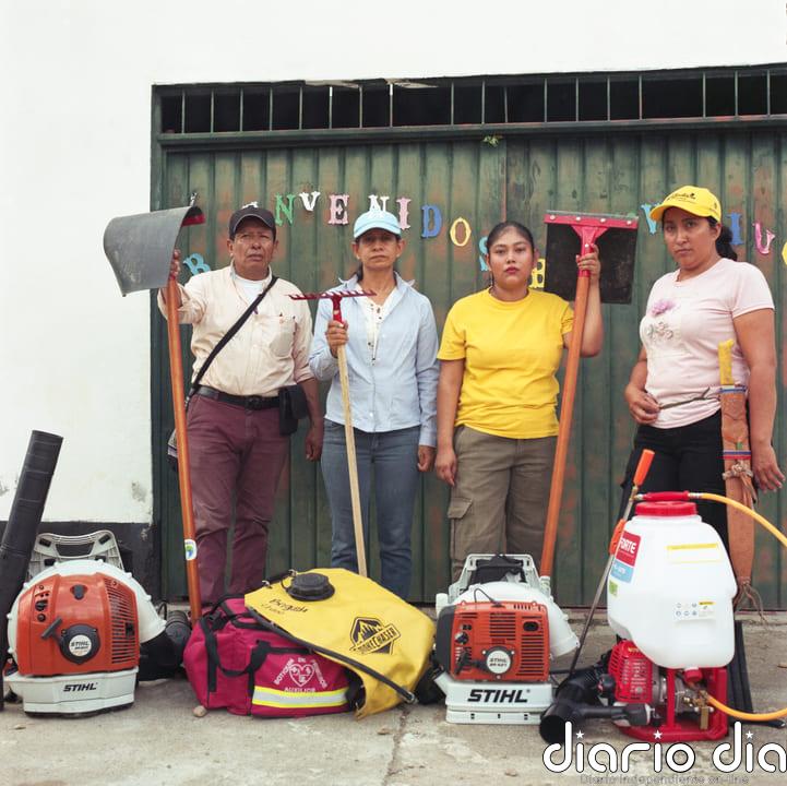 El pueblo de Colombia que protege su café de los incendios forestales
