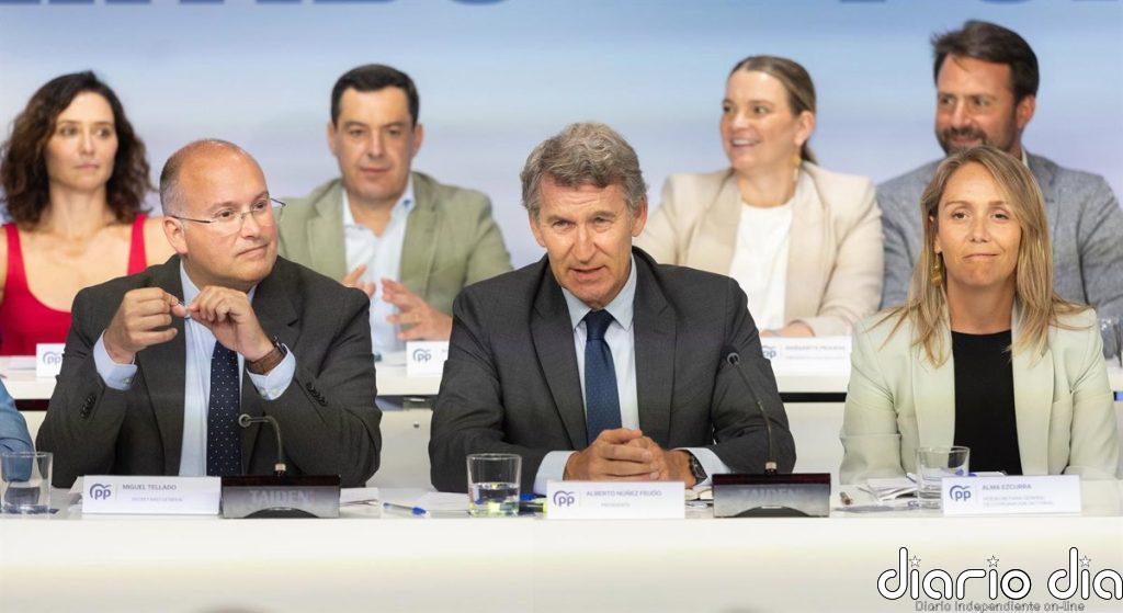 Feijóo se lanza a por el voto femenino y de los jóvenes en los caladeros de PSOE y Vox