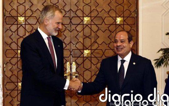 Felipe VI defiende "un Estado palestino viable" que incluya Gaza y apela a "no desfallecer en el empeño" de lograrlo