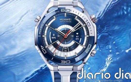 Huawei Watch Ultimate 2 permitirá contactar con emergencias con la comunicación submarina basada en sonar