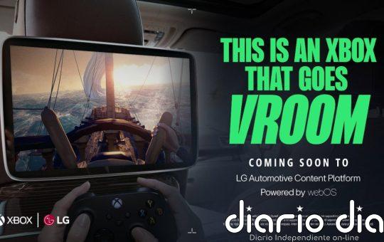 La beta de Xbox Cloud Gaming llegará a los coches de la mano de la plataforma ACP webOS de LG