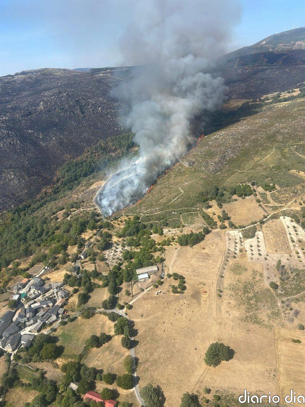 La Junta rebaja a gravedad 0 el nuevo incendio en Castromil (Zamora)