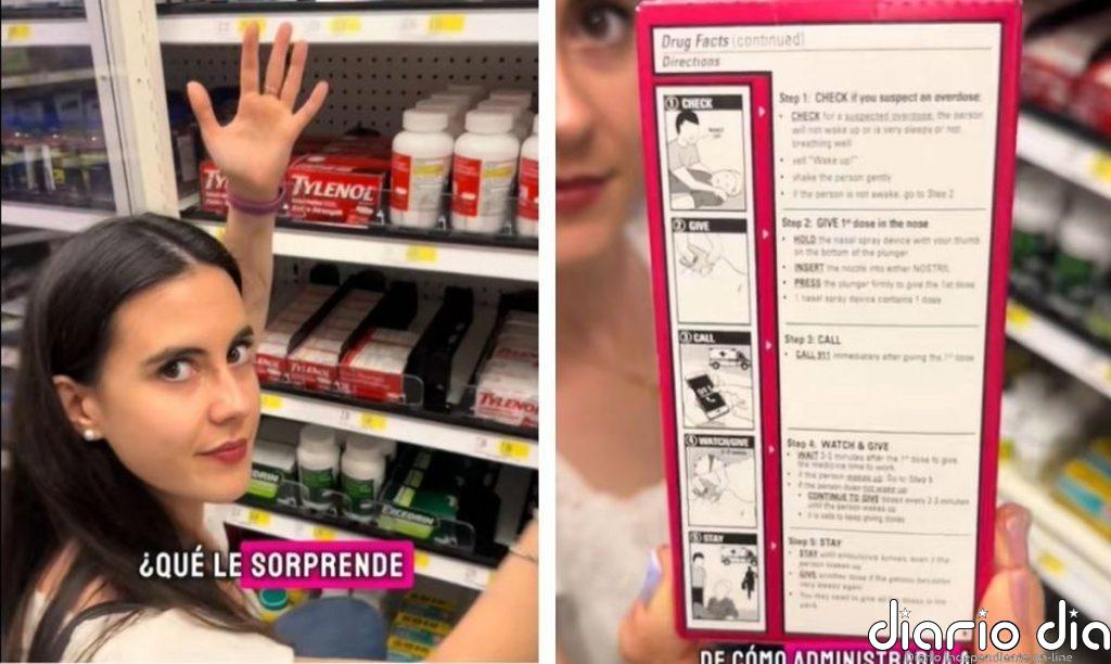 Lo que encontró una farmacéutica española en una farmacia de Nueva York y que en España sería impensable