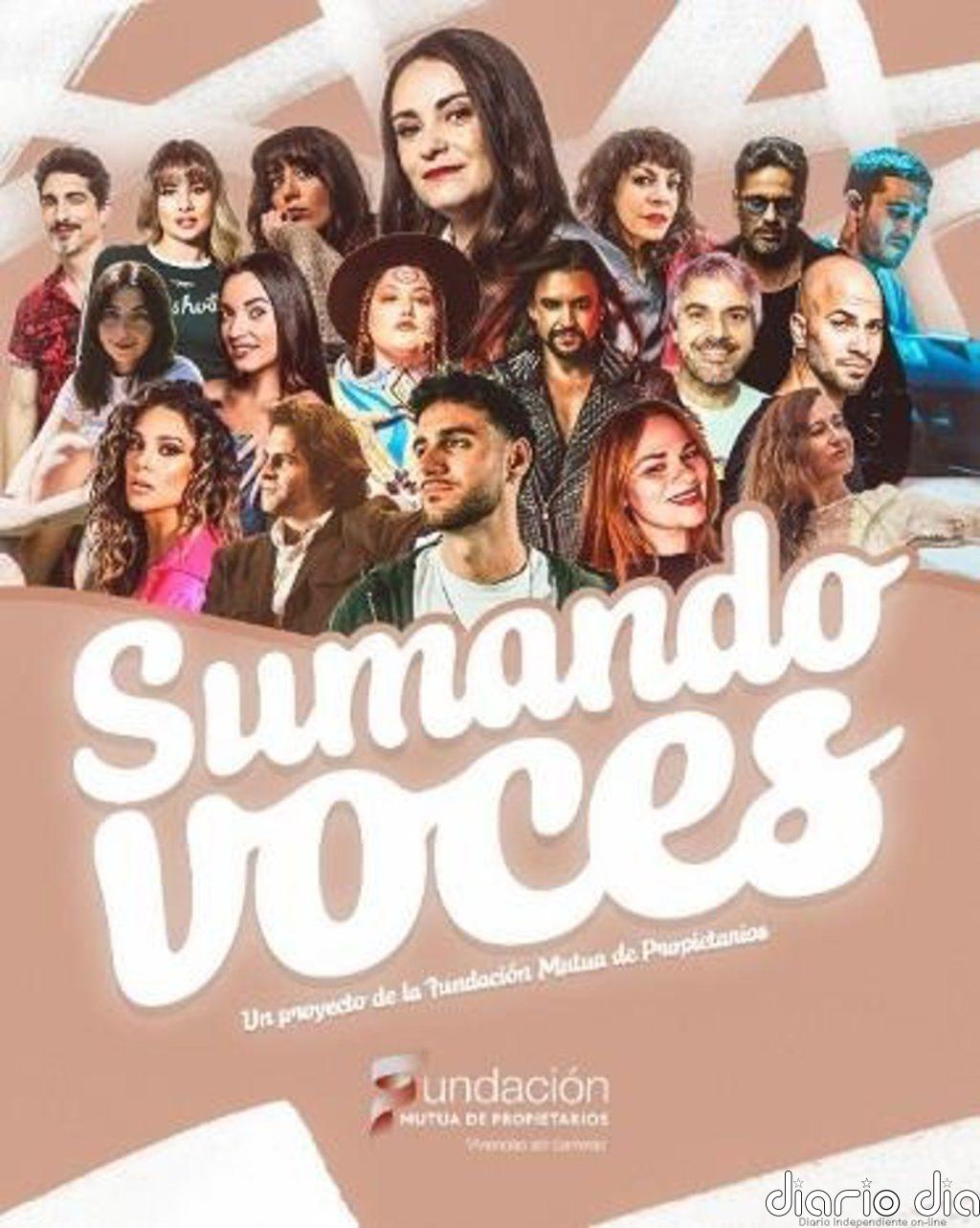 Nena Daconte, David de María y 15 cantantes entonan el "himno a la accesibilidad" de Fundación Mutua de Propietarios