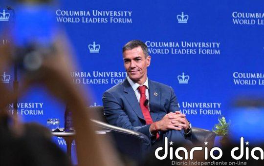 Sánchez reclama la entrada de Palestina en la ONU y llama a parar el "genocidio" en Gaza