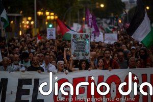 Unas 6.500 personas se manifiestan en Barcelona en apoyo a Palestina y a la Flotilla a Gaza