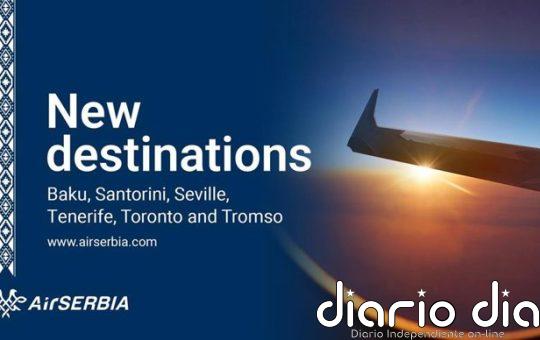 Air Serbia lanza nuevos vuelos directos a Sevilla y Tenerife a partir del último trimestre de 2026