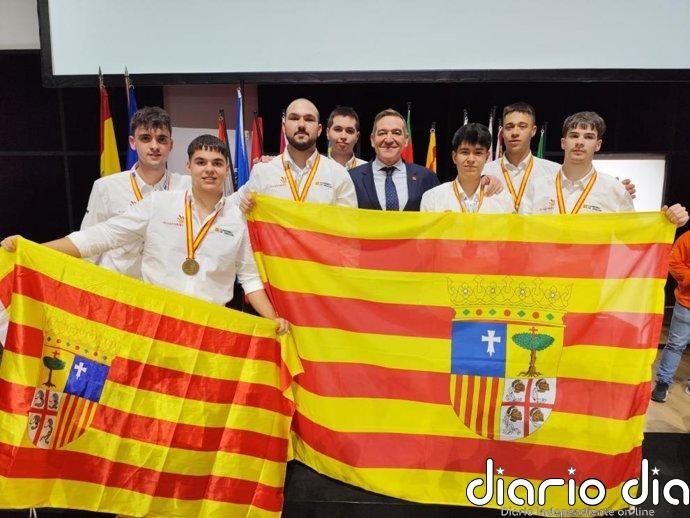 Aragón triunfa en las SpainSkills 2026 con tres medallas de oro y cuatro de bronce