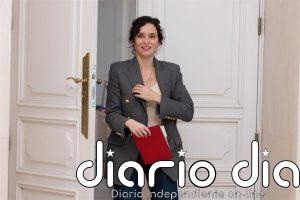 Ayuso: "Cuando uno viene al Gran Premio de F1, sabe que lo mejor que viene después es el propio Madrid"