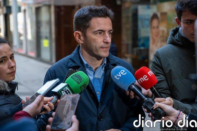 Casares critica que PP y Vox unan sus votos "contra los intereses de Cantabria" tras decaer el escudo social