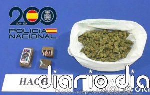 Detenida una pareja que ocultaba en su coche más de 300 gramos de hachís y marihuana en Salamanca
