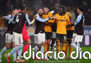 El Aston Villa amplía su mala racha ante el colista Wolverhampton