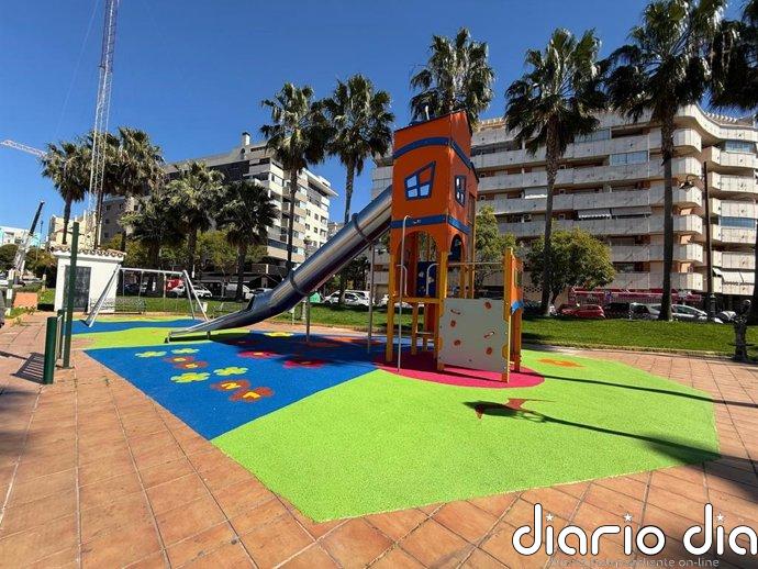 El Ayuntamiento de Estepona (Málaga) renueva 17 parques infantiles en una primera fase de actuaciones