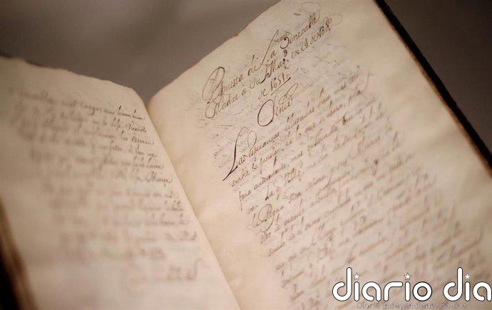 El precursor del lenguaje escrito se remonta a 40.000 años Archivo - Obra literaria presentada en la exposición 'Tan sabia como valerosa. Mujeres y escritura en los Siglos de Oro', celebrada en el Instituto Cervantes, a la que acudirá el ministro de Cultura y Deporte, José Manuel Rodríguez Uribes, y que gira en t