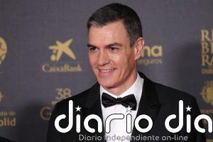 El presidente del Gobierno, Pedro Sánchez, acudirá este sábado a la ceremonia de la 40 edición de los Goya en Barcelona
