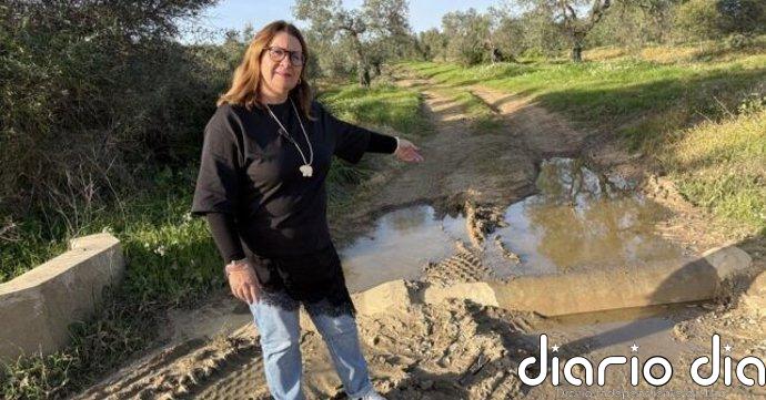 El PSOE de Beas (Huelva) afirma que los caminos rurales "están devastados e intransitables"