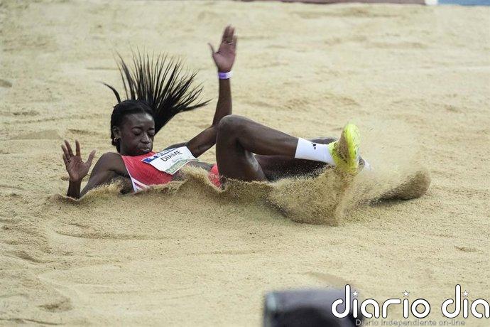 Fátima Diame y Andrea Medina abren el palmarés del Campeonato de España de atletismo en pista corta