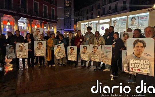 Gascón espera lograr representación en las Cortes para ser "caballo de Troya" y construir CyL desde la izquierda