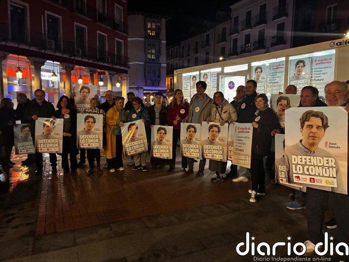 Gascón espera lograr representación en las Cortes para ser "caballo de Troya" y construir CyL desde la izquierda