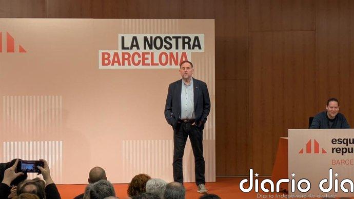 Junqueras (ERC) pide dotar a Catalunya y Barcelona de "todos los recursos y todas las competencias"