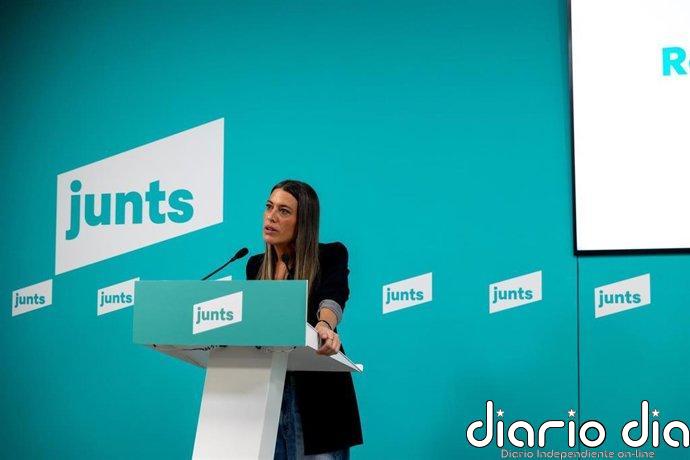 Junts insiste al Gobierno que divida el escudo social y advierte de que no es un "buen mensaje" llamarles "ultraderecha"